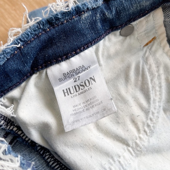 Hudson Barbara Super Skinny Jeans - Picture 7 of 7